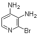 2-Bromo-3,4-pyridinediamine molecular structure (CAS 189230-41-9)
