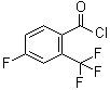 structure of CAS# 189807-21-4, 2-Trifluoromethyl-4-fluorobenzoyl chloride;4-Fluoro-2-trifluoromethylbenzoyl chloride
