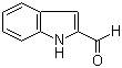 1H-吲哚-2-甲醛分子结构 (CAS 19005-93-7)