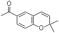 structure of CAS# 19013-07-1, Demethoxyencecalin;2,2-Dimethyl-6-acetyl-2H-1-benzopyran