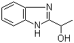 structure of CAS# 19018-24-7, 1-(1H-Benzimidazol-2-yl)ethanol;alpha-Methyl-2-benzimidazolemethanol; (+/-)-1-(1H-Benzimidazol-2-yl)ethanol; alpha-Methyl-1H-benzimidazole-2-methanol; 2-(1-Hydroxyethyl)benzimidazole; 2-(1'-Hydroxyethyl)benzimidazole; 2-(alpha-Hydroxyethyl)benzimidazole