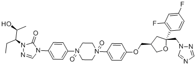 Posaconazole Impurity 50 molecular structure (CAS 1902957-95-2)