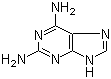 structure of CAS# 1904-98-9, 2,6-Diaminopurine;9H-Purine-2,6-diamine