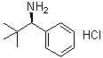 结构式 CAS# 19068-35-0, (R)-alpha-叔丁基苯甲胺盐酸盐
