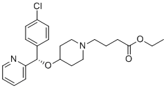 Bepotastine Ethyl Ester molecular structure (CAS 190730-39-3)
