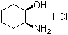 结构式 CAS# 190792-72-4, (1R,2S)-2-氨基环己醇盐酸盐