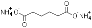 Ammonium adipate molecular structure (CAS 19090-60-9)