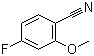 structure of CAS# 191014-55-8, 4-Fluoro-2-methoxybenzonitrile