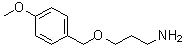 3-[(4-Methoxyphenyl)methoxy]-1-propanamine molecular structure (CAS 191165-22-7)