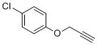 1-Chloro-4-(prop-2-yn-1-yloxy)benzene molecular structure (CAS 19130-39-3)