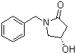 structure of CAS# 191403-66-4, (S)-N-Benzyl-4-hydroxy-2-pyrrolidinone;(S)-4-Hydroxy-1-(phenylmethyl)-2-pyrrolidinone; (4S)-4-Hydroxy-1-(phenylmethyl)-2-pyrrolidinone