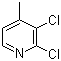 结构式 CAS# 191419-07-5, 2,3-二氯-4-甲基吡啶