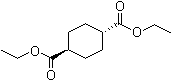 结构式 CAS# 19145-96-1, 反式-环己烷-1,4-二甲酸二乙酯
