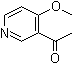 structure of CAS# 191725-82-3, 3-Acetyl-4-methoxypyridine;1-(4-Methoxy-3-pyridinyl)ethanone