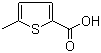 5-Methyl-2-thiophenecarboxylic acid molecular structure (CAS 1918-79-2)
