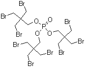 structure of CAS# 19186-97-1, Tris(tribromoneopenthyl)phosphate;2,2-Bis-(bromomethyl)-3-bromo-1-propanol phosphate