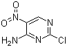 structure of CAS# 1920-66-7, 2-Chloro-5-nitropyrimidin-4-amine;4-Amino-2-chloro-5-nitropyrimidine