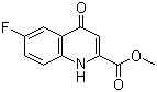 Methyl 6-fluoro-4-oxo-1,4-dihydroquinoline-2-carboxylate molecular structure (CAS 19271-19-3)