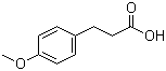 3-(4-Methoxyphenyl)propionic acid molecular structure (CAS 1929-29-9)