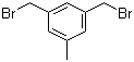 structure of CAS# 19294-04-3, 3,5-Bis(bromomethyl)toluene;1,3-Bis(Bromomethyl)-5-methylbenzene