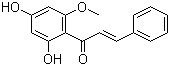 structure of CAS# 19309-14-9, Cardamonin;(E)-1-(2,4-Dihydroxy-6-methoxyphenyl)-3-phenylprop-2-en-1-one