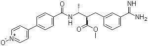 结构式 CAS# 193153-04-7, 奥米沙班