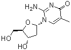 结构式 CAS# 19316-88-2, 2'-脱氧-5-甲基异胞苷