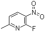 结构式 CAS# 19346-45-3, 2-氟-6-甲基-3-硝基吡啶