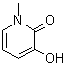 structure of CAS# 19365-01-6, 3-Hydroxy-1-methyl-2-pyridone;3-Hydroxy-1-methyl-2-pyridone; N-Methyl-3-hydroxy-2-pyridone