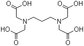 structure of CAS# 1939-36-2, 1,3-Propylenediaminetertaacetic acid;1,3-Propylenediamine-N,N,N',N'-tetraacetic acid