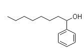 结构式 CAS# 19396-73-7, 1-苯基-1-辛醇