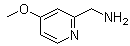 structure of CAS# 194658-14-5, 2-Aminomethyl-4-methoxypyridine;[(4-Methoxypyridin-2-yl)methyl]amine