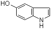 structure of CAS# 1953-54-4, 5-Hydroxyindole;5-Indolol; 1H-Indol-5-ol