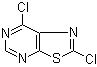结构式 CAS# 19602-61-0, 2,7-二氯噻唑并[5,4-d]嘧啶