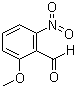 structure of CAS# 19689-88-4, 2-Methoxy-6-nitrobenzaldehyde