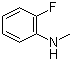 N-甲基-2-氟苯胺分子结构 (CAS 1978-38-7)