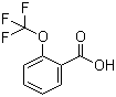 结构式 CAS# 1979-29-9, 2-三氟甲氧基苯甲酸; 2-(三氟甲氧基)苯甲酸