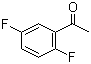 structure of CAS# 1979-36-8, 2',5'-Difluoroacetophenone;1-(2,5-Difluorophenyl)ethan-1-one