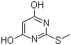 2-Methylthio-4,6-pyrimidinedione molecular structure (CAS 1979-98-2)