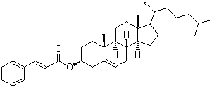 胆甾烯基肉桂酸酯分子结构 (CAS 1990-11-0)