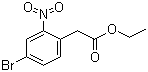 structure of CAS# 199328-35-3, Ethyl 2-(4-bromo-2-nitrophenyl)acetate;(4-Bromo-2-nitrophenyl)acetic acid ethyl ester