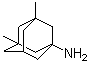 3,5-二甲基金刚胺分子结构 (CAS 19982-08-2)