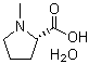 structure of CAS# 199917-42-5, 1-Methyl-L-proline monohydrate;L-1-Methylproline monohydrate