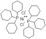 结构式 CAS# 19999-87-2, 双(三环己基膦)二氯化镍
