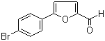 结构式 CAS# 20005-42-9, 5-(4-溴苯基)-2-呋喃甲醛