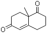 9-甲基-delta-5(10)-辛-1,6-二酮分子结构 (CAS 20007-72-1)