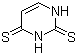 structure of CAS# 2001-93-6, Dithiouracil;2,4-Dithiouracil; 2,4-Dithiopyrimidine; 2,4(1H,3H)-Pyrimidinedithione, 2,4-Dimercaptopyrimidine