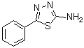 2-Amino-5-phenyl-1,3,4-thiadiazole molecular structure (CAS 2002-03-1)