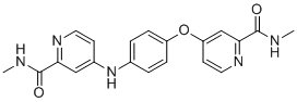 索拉非尼相关化合物11分子结构 (CAS 2004659-83-8)