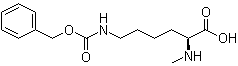 结构式 CAS# 201016-22-0, N2-甲基-N6-[苄氧羰基]-L-赖氨酸